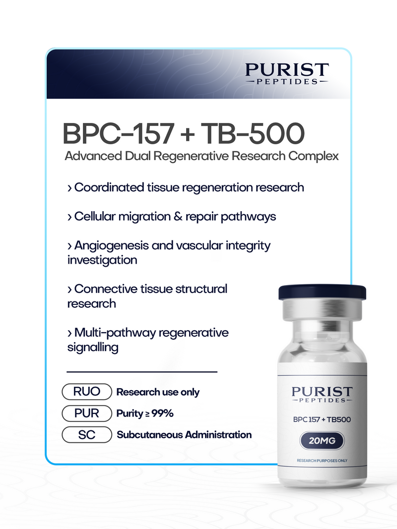 BPC-157 + TB-500 - WOLVERINE STACK