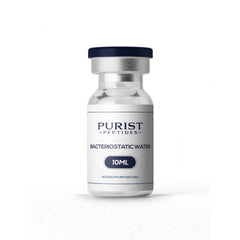 Purist Peptides Bacteriostatic Water 10ml vial - sterile diluent for peptide reconstitution