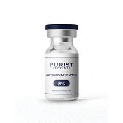 Purist Peptides Bacteriostatic Water 5ml vial - sterile diluent for peptide reconstitution