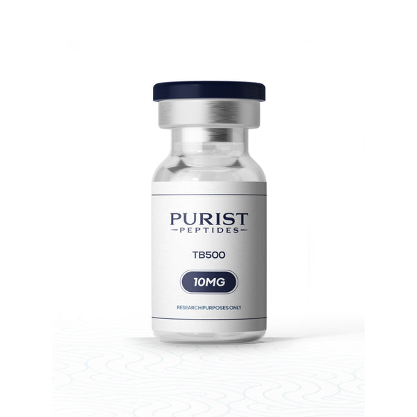 Purist Peptides TB-500 10mg vial - tissue repair, recovery and flexibility research peptide